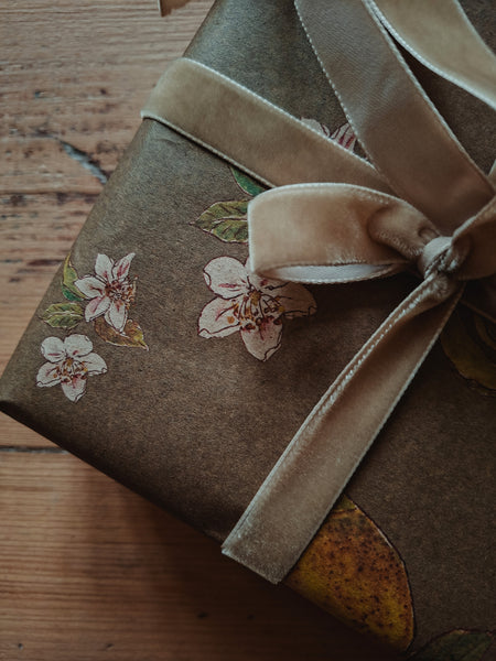 LEMONS kraft wrapping paper