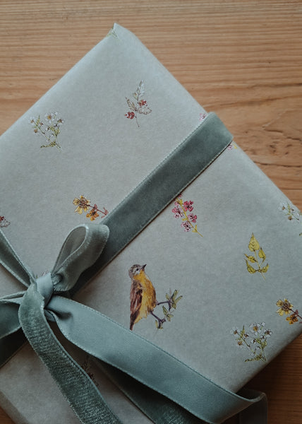 LITTLE BIRDS wrapping paper