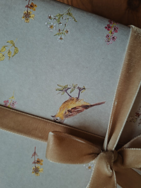 LITTLE BIRDS wrapping paper