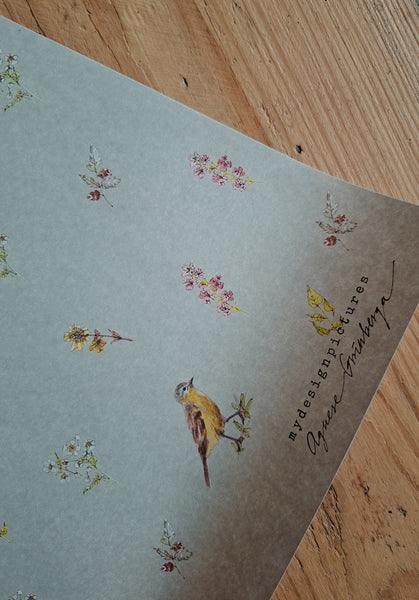 LITTLE BIRDS wrapping paper