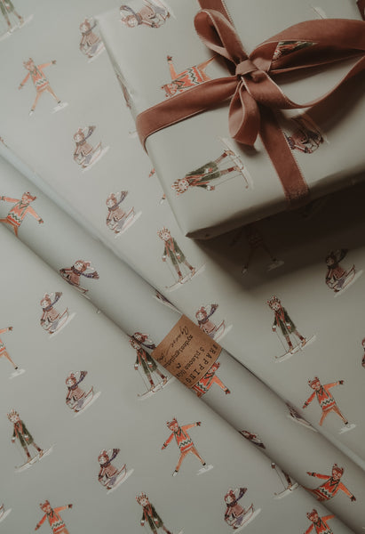 WINTER JOYS wrapping paper