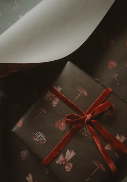 SET OF 3 PSC CHRISTMAS MOOD kraft wrapping paper