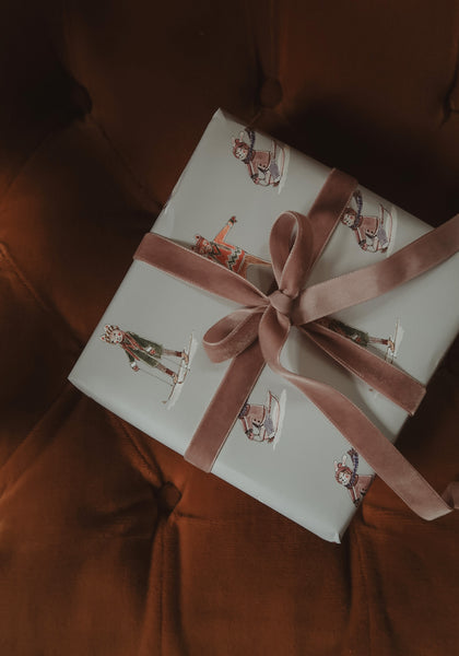 WINTER JOYS wrapping paper