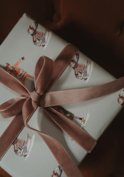 WINTER JOYS wrapping paper