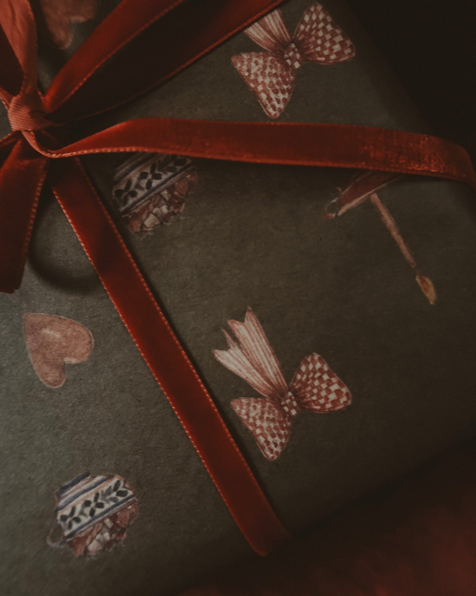 CHRISTMAS MOOD kraft wrapping paper
