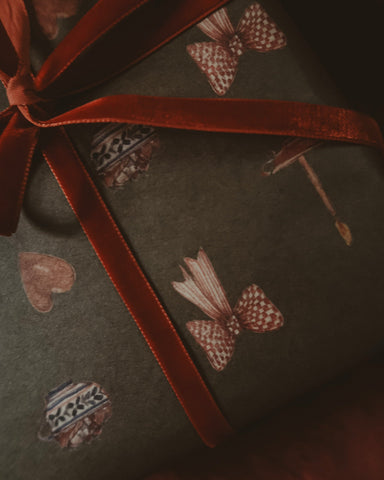 CHRISTMAS MOOD kraft wrapping paper